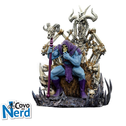 Skeletor on Throne Deluxe – Masters of the Universe Art Scale 1/10 (Copia)