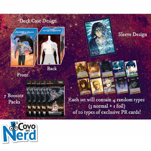 Weiß Schwarz - Attack On Titan: Final Season Supply Set - EN