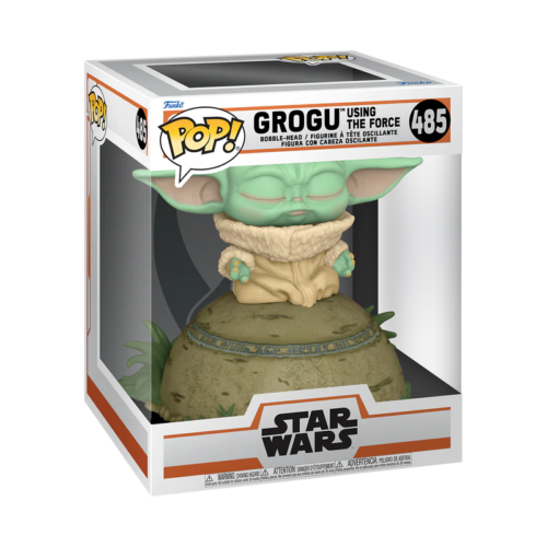 Alternative view of Star Wars - The Mandalorian - POP FUNKO VYNIL FIGURE - Grogu using the Force 485