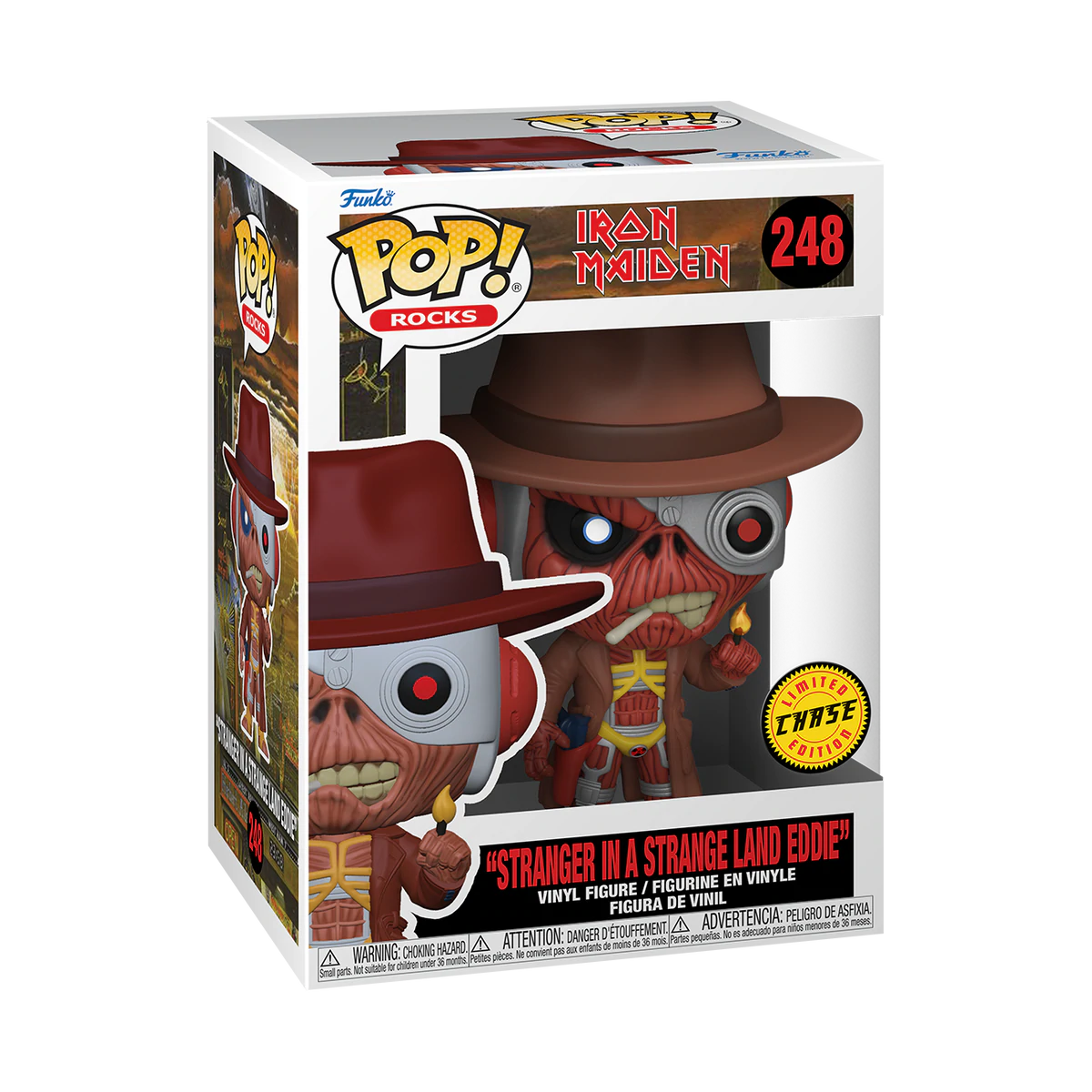 Iron Maiden: Funko Pop Rocks - Stranger In A Strange Land Eddie 248 - Chase - immagine 2