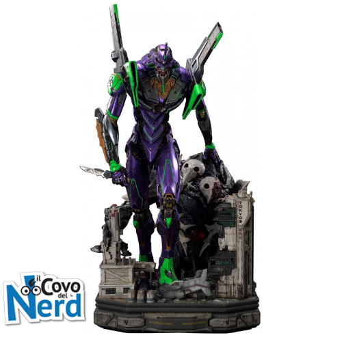 Evangelion Statue Evangelion Test Type 01 Night Battle Version Concept by Josh Nizzi 67 cm