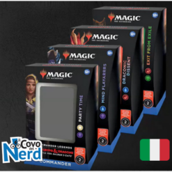 MTG - Commander Legends Baldur's Gate Deck Display (4 Decks) - ITA