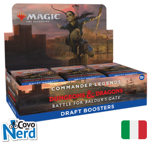 MTG - Commander Legends Baldur's Gate Draft Booster Display - ITA