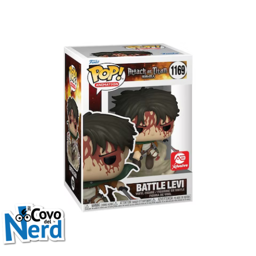 Funko POP! Animation: Attack on Titan - Battle Levi Limited Edition