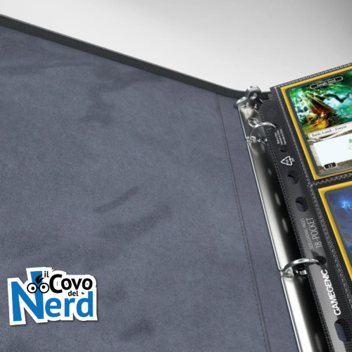 Gamegenic - Zip-Up Ring-Binder Album Slim - Black