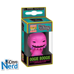 Funko POP! Keychain: The Nightmare Before Christmas Blacklight - Oogie