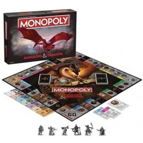Alternative view of MONOPOLY - Dungeons and Dragons