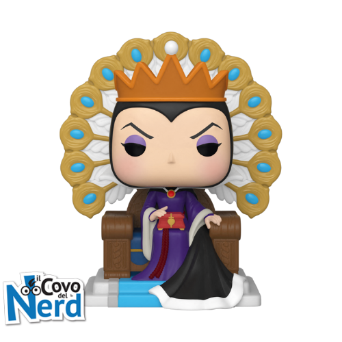 Alternative view of Funko POP! Deluxe: Villains - Evil Queen on Throne 1088