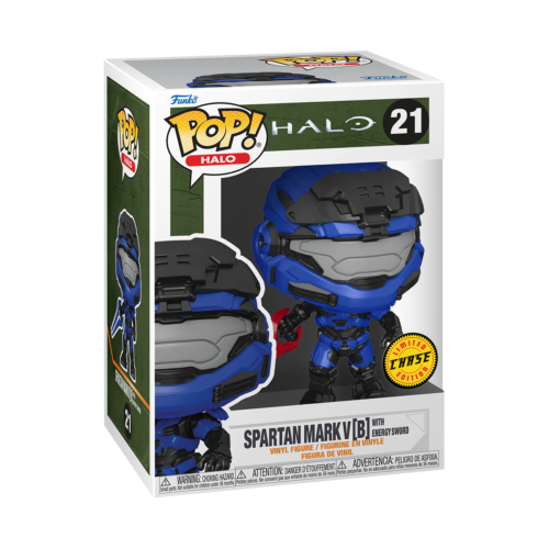 Alternative view of Halo Infinite – POP FUNKO VYNILE FIGURE – Mark V W/ Red Sword (Chase) 21