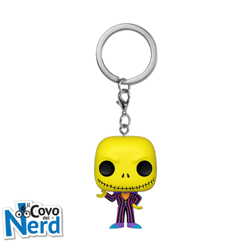 Funko POP! Keychain: The Nightmare Before Christmas Blacklight – Jack