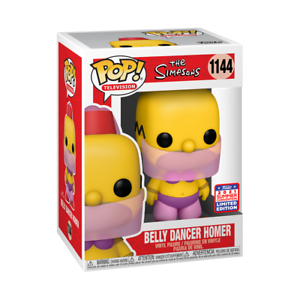 Alternative view of Funko POP! Television: The Simpsons - Belly Dancer Homer Limited Edition