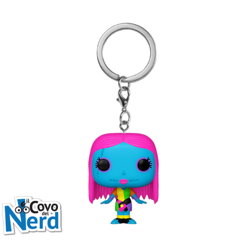 Funko POP! Keychain: The Nightmare Before Christmas Blacklight - Sally