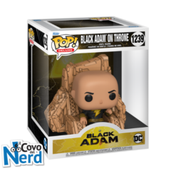 Funko POP! Deluxe: Black Adam - Black Adam on Throne