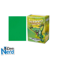 100 Dragon Shield Sleeves - Apple Green