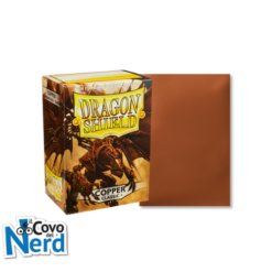 100 Dragon Shield Sleeves - Copper Fiddlestix