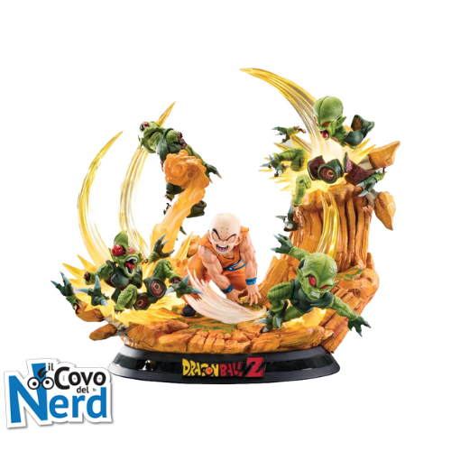 Tsume Art - Dragon Ball Z - Crillin vs Saibamen (Broken)