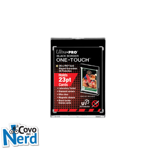 UP - 23PT Black Border UV One-Touch - Magnetic Holder