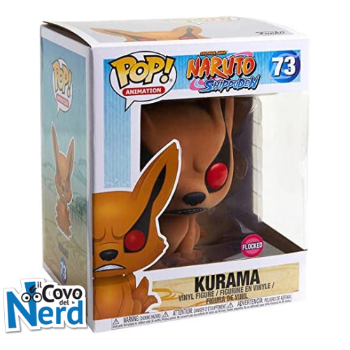 Funko POP! Animation: Naruto Shippuden - Kurama (Flocked) Limited Edition