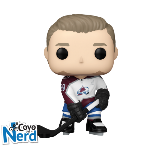 Alternative view of Funko POP! NHL: Avalanche - Nathan MacKinnon (Away)