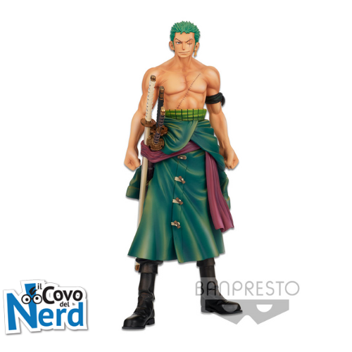 One Piece - Master Piece Stars - The Roronoa Zoro - BANPRESTO Statua 26cm
