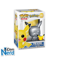 Pokémon - POP Funko Vinyl Figure - Pikachu Silver