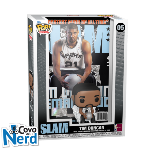 Funko POP! NBA Cover: SLAM - Tim Duncan