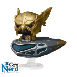 Funko POP! Ride : Black Adam - Hawkman in Cruiser