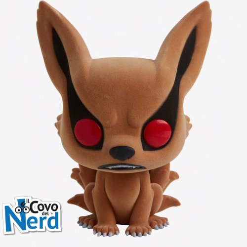 Alternative view of Funko POP! Animation: Naruto Shippuden - Kurama (Flocked) Limited Edition