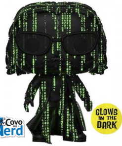 Alternative view of Funko POP! Movies: Matrix 4 - Neo (Coded) Glow in the Dark Limited Edition