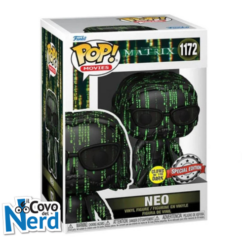 Funko POP! Movies: Matrix 4 - Neo (Coded) Glow in the Dark Limited Edition
