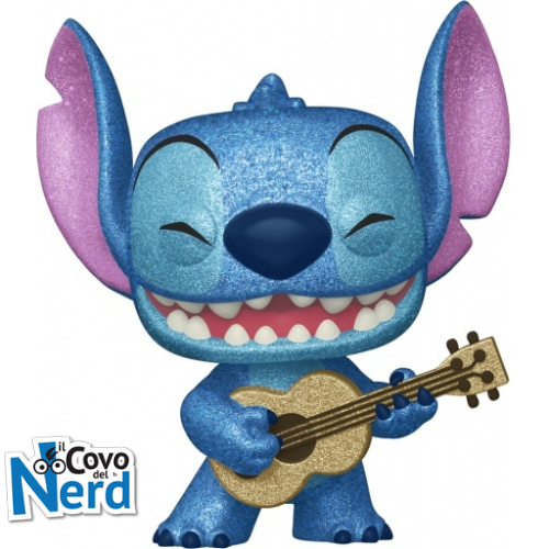 Alternative view of Funko POP! Disney: Lilo & Stitch - Stitch With Ukulele Diamond Collection