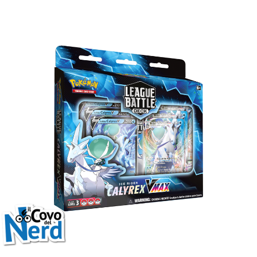 Pokemon TCG: Mazzi Lotte di Lega Calyrex Cavaliere Glaciale V-Max ITA