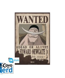 ONE PIECE - Poster "Wanted Edward Newgate" (52x35)