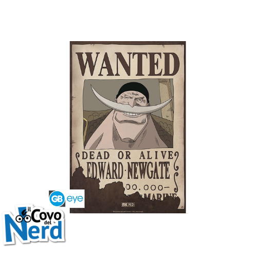 ONE PIECE - Poster "Wanted Edward Newgate" (52x35)