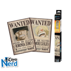 ONE PIECE - Set 2 Chibi Posters - Wanted Zoro & Sanji - GBYDCO340