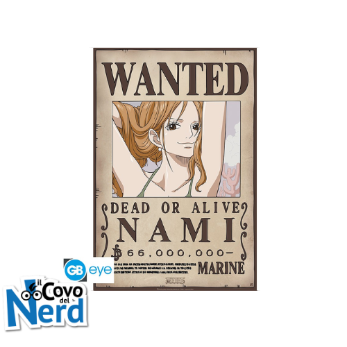 ONE PIECE - Poster "Wanted Nami New" (52x35)