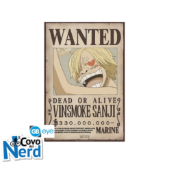 ONE PIECE - Poster "Wanted Sanji New 2" (52x35)