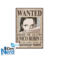 ONE PIECE - Poster "Wanted Robin New" (52x35)