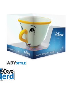 DISNEY - Mug 3D - The Beauty and the Beast Chip