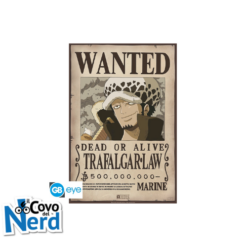ONE PIECE - Poster "Wanted Trafalgar Law" (52x35)
