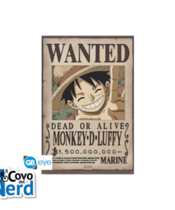 ONE PIECE - Poster "Wanted Luffy New 2" (52x35)