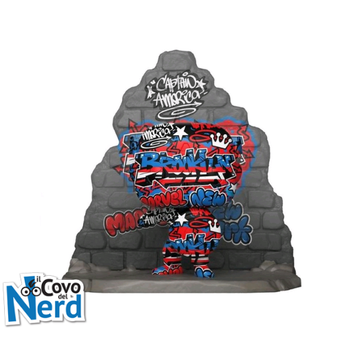 Funko Pop! Marvel - Captain America - Street Art