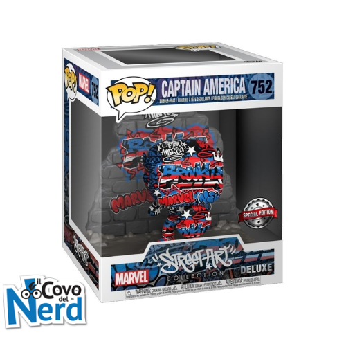 Funko Pop! Marvel - Captain America - Street Art