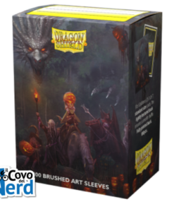 100 Dragon Shield Sleeves Standard - Brushed Art Sleeves - Halloween 2022