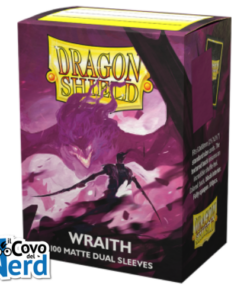 Dual Matte Wraith Sleeves "Alaric, Chaos Wraith" - Dragon Shield Standard (100)
