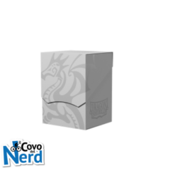 Dragon Shield - Deck Shell - Ashen White