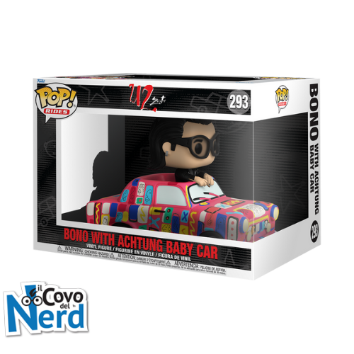 Funko POP! Ride SPDLX: U2 - Acthung Baby car w/Bono
