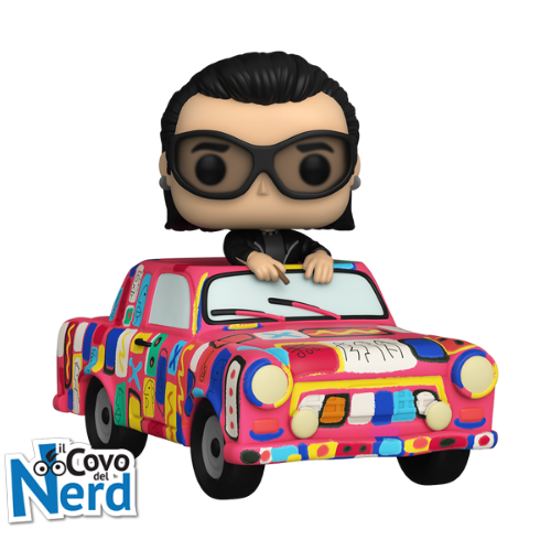 Funko POP! Ride SPDLX: U2 - Acthung Baby car w/Bono - DAMAGED BOX - immagine 2
