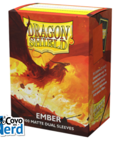 Dual Matte Ember 'Alaric, Revolution Kindler' Sleeves - Dragon Shield Standard (100)