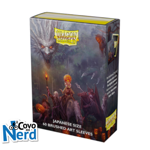 60 Dragon Shield Sleeves Japanese - Brushed Art Sleeves - Halloween 2022